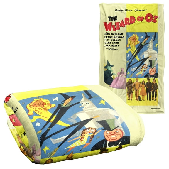 The Wizard of Oz Poster Silky Touch Super Soft Throw Blanket 36' x 58'