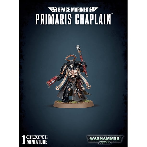 Figura de acción Games Workshop Warhammer 40k Space Marine Primaris Chapelain