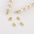 thumbnail image 3 of 10pcs Clam Shell Bead Tip Ball Chain Connector Secure Closure for Handcrafted Bracelet and Necklace Jewelry Findings, 3 of 9