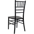 thumbnail image 3 of Maklaine Wood Modern Traditional Chiavari Chair In Black Finish, 3 of 5