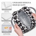 thumbnail image 3 of Disketp Panda Bolsa Térmica para Almuerzo, Lonchera con Abertura Amplia y Gran Capacidad, Organizador Reutilizable para Mujeres, Hombres y Adultos, 3 of 6