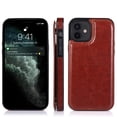 thumbnail image 4 of Luxury Wallet PU Leather Case For iPhone 15 14 13 12 Mini 11 Pro XR XS Max X 7 8 Plus SE 2020 2022 Magnetic Card Slots Bag Cover, 4 of 5