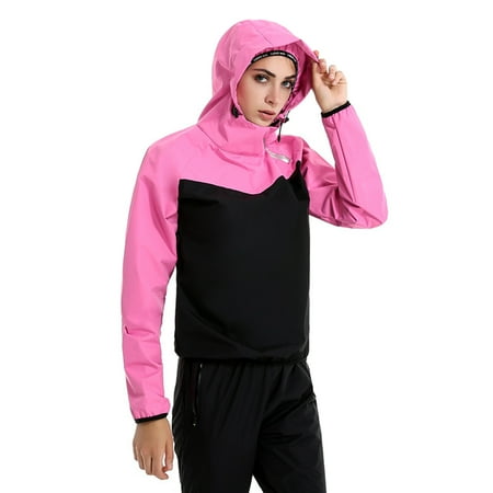 

Liveday Lazysuit Sauna Suit Men Women Exercise Fitness Sweat Suit Weight Loss Workout Two-piece