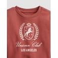 thumbnail image 4 of Wonder Nation Girls' Sweatshirt and Flare Leggings Set, 2-Piece, Sizes 4-10, 4 of 4