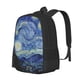 thumbnail image 1 of Balery The Starry Night Mochila para hombre y mujer - Tela Oxford 600D resistente - Gran capacidad, resistente al agua, ideal para la escuela, viajes y senderismo, 1 of 6
