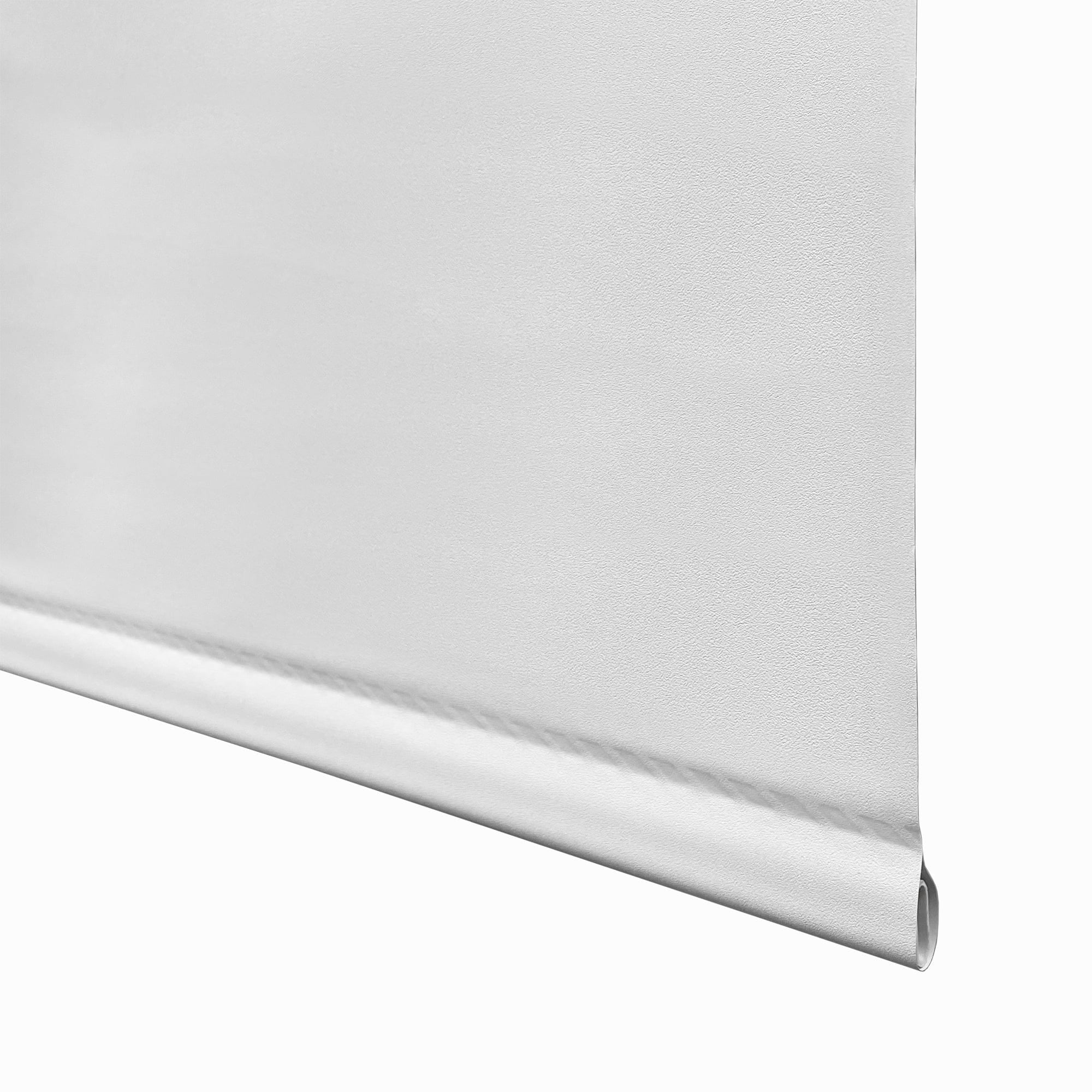 Lumi Cordless White 8 mil Vinyl Roller Shade Room Darkening 60 - 69 Inches 62 W x 72 H Inches
