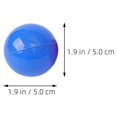 thumbnail image 4 of MOVTOTOP Blue PVC Openable Lottery Balls for Decor with Bright Color Perfect for Parties and Events 1.5 Inches, 4 of 8
