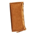 thumbnail image 5 of Estuche para lápices grande y sencillo, papel HDPE, bolsa de almacenamiento de papelería para estudiantes de gran tamaño, triángulo para lápices, color marrón, 5 of 5