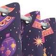 thumbnail image 3 of Trees Snow Christmas Curtain Black Out Thermal Insulation Curtains Aesthetic 54 Inch Length for Bedroom Living Room 2 panels set, 3 of 5
