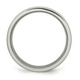 thumbnail image 2 of Titanium 6mm Ring Man Wedding Classic Flat  For Dad Mens  For Him, 2 of 10