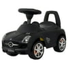 Best Kids Toy Mercedes Push Car Ride Toddler Child LED Licensed Boys Girls Black