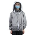 thumbnail image 3 of FLAMEEN Vêtements d'Apiculture, Veste d'Apiculture, Polyester Coton pour Travail d'Apiculture Anti-Acariens, 3 of 8
