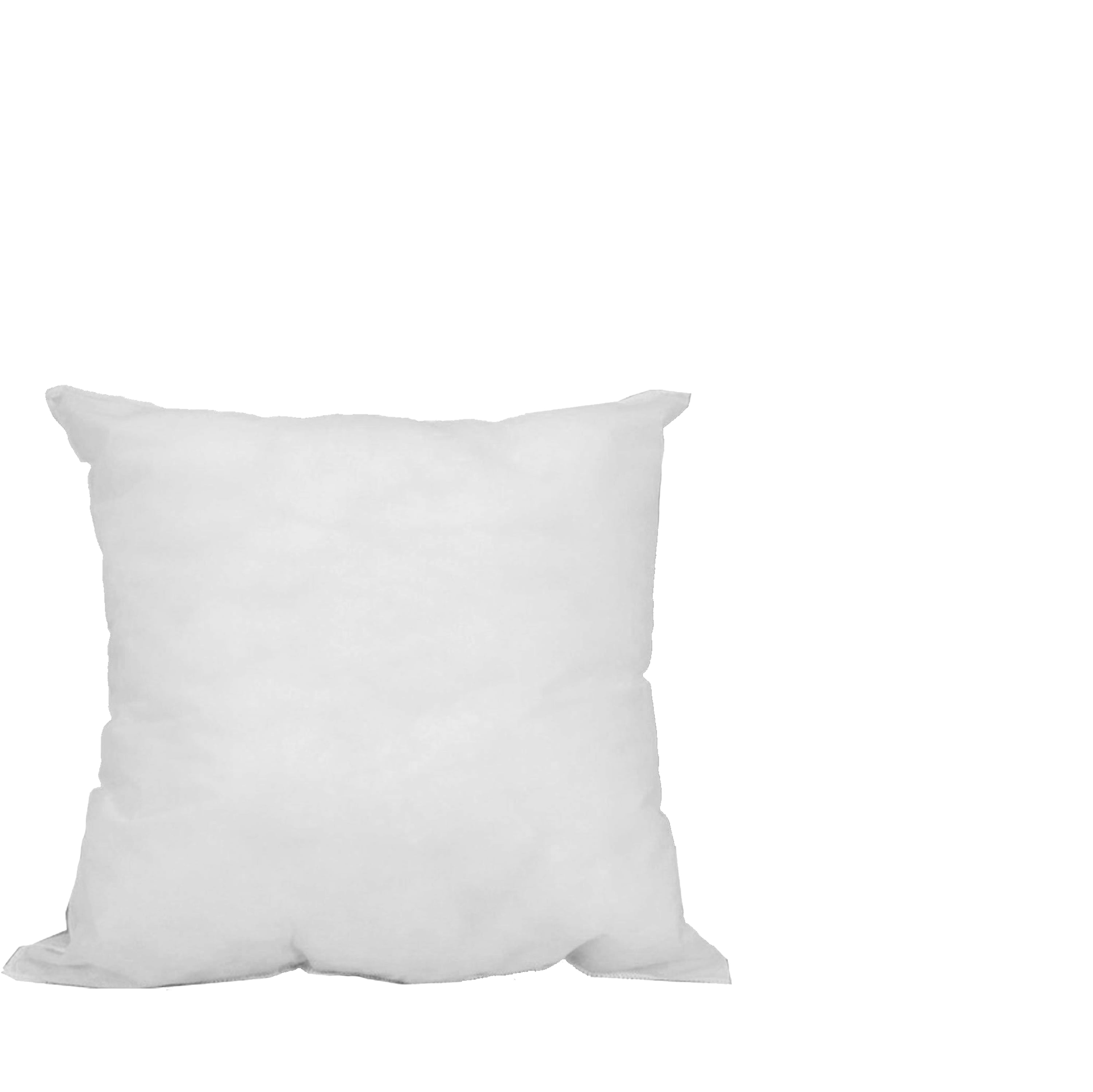 Mybecca 12" L X 12" W Hypoallergenic Square Polyester Pillow Insert, White