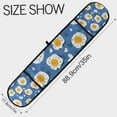 thumbnail image 3 of Yayeee Double Oven Mitt Kitchen Heat Resistant Baking 35" x7" Quilted Glove, Cute Fried Eggs, 3 of 6