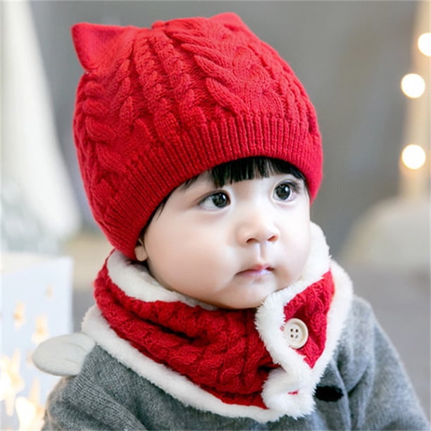 Cache Cou Bonnet Et Tour De Cou Garcon Cagoule Bébé Bonnet Tour De Cou Bebe Cache Cou Cagoule Bebe Fille Cagoule  ZGEER Bébé Hiver