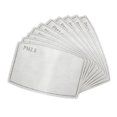 thumbnail image 1 of Hi,Fancy 10pcs Anti-dust Face Mask 5 Layer PM2.5 Protection Filter Insert Non-woven Fabric Mouth Mask Filter, 1 of 9