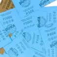 thumbnail image 3 of Dura-Gold Premium 50 Sheet Assorted 3-2/3" x 9" Wet or Dry Sandpaper, Grits 150, 220, 320, 400, 600, 800, 1000, 1500, 2000, 3000 (5 Ea) - Auto Color Sanding Polishing, Woodworking, Block Sander, 3 of 5