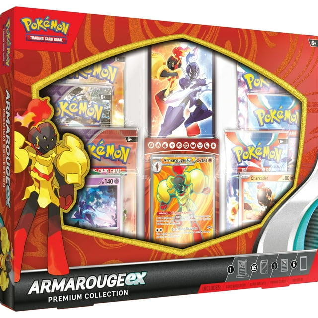 Juego de cartas coleccionables Pokémon Armarouge ex Premium Collection