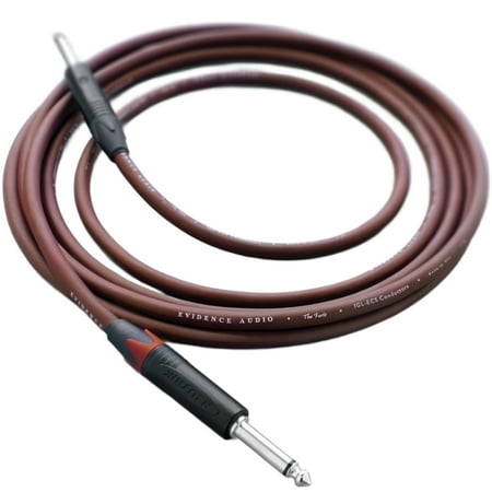 Evidence Audio The Forte Instrument Cable Straight to Straight Plugs 15 feet 4.5 m