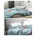 thumbnail image 6 of Tnobhg Summer Weight Cooling Blanket Cotton Filling Breathable Washable Non-Fading Easy to Care Single Blanket, 6 of 7
