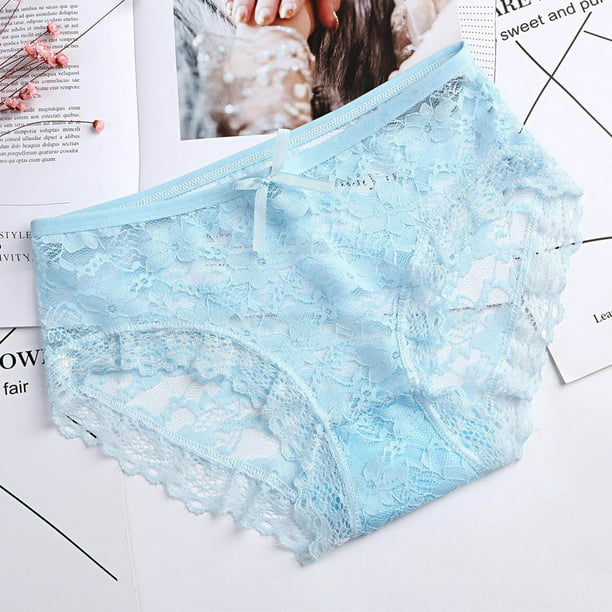 jovati Womens Underwear Lace Womens Net Transparent Lace Underwear