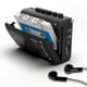 thumbnail image 1 of Vintage AM/FM Radio with Cassette Player and Portable Speaker Retro Style Boombox for Music Lovers, 1 of 5