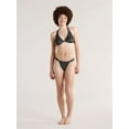 thumbnail image 3 of No Boundaries Tab Tunnel Lurex Bikini Bottoms, Sizes S-XXL, (Women's’s and Women's’s Plus), 3 of 5