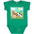 thumbnail image 3 of Inktastic Farm Animals with Cow, Chick and Pig Boys or Girls Baby Bodysuit, 3 of 5