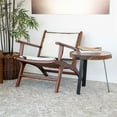 thumbnail image 4 of Mid Century Modern Ananya Leather arm chair, 4 of 6