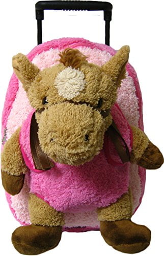 plush horse backpack