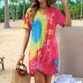 thumbnail image 4 of Vestido de Verano para Mujer, con Escote en V y Mangas , Color S, 4 of 8
