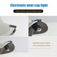 thumbnail image 2 of Clip On Cap LED Head Lamp Clip-on Hat Light Hands-Free For Hunting  Yellow, 2 of 7