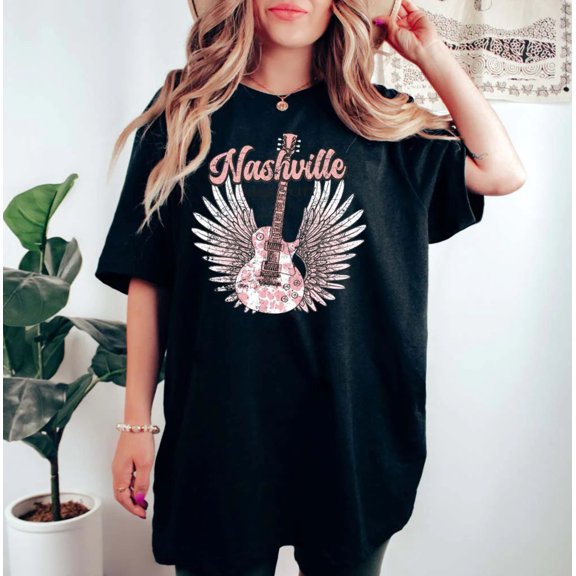 NASHVILLE MUSIC CITY Graphic Plus Short sleeve T-Shirt