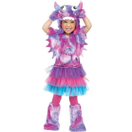 Polka Dot Monster Toddler Costume 3T-4T