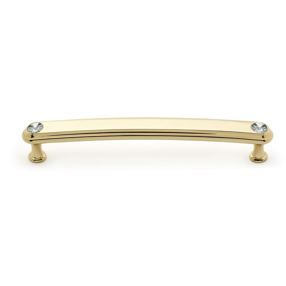 Alno C211-6-GLD Swarovski Crystal 6" Cabinet Pull Gold