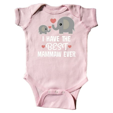 

Inktastic Best Mammaw Ever Grandchild Gift Gift Baby Boy or Baby Girl Bodysuit