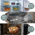 thumbnail image 2 of Soulgenix Mixing Bowls Set, 14-Piece Salad Bowls with Airtight Lids, Stackable Meal Prep Containers for Kitchen Mixing, Serving, Storage, Gradient Green, 2 of 7