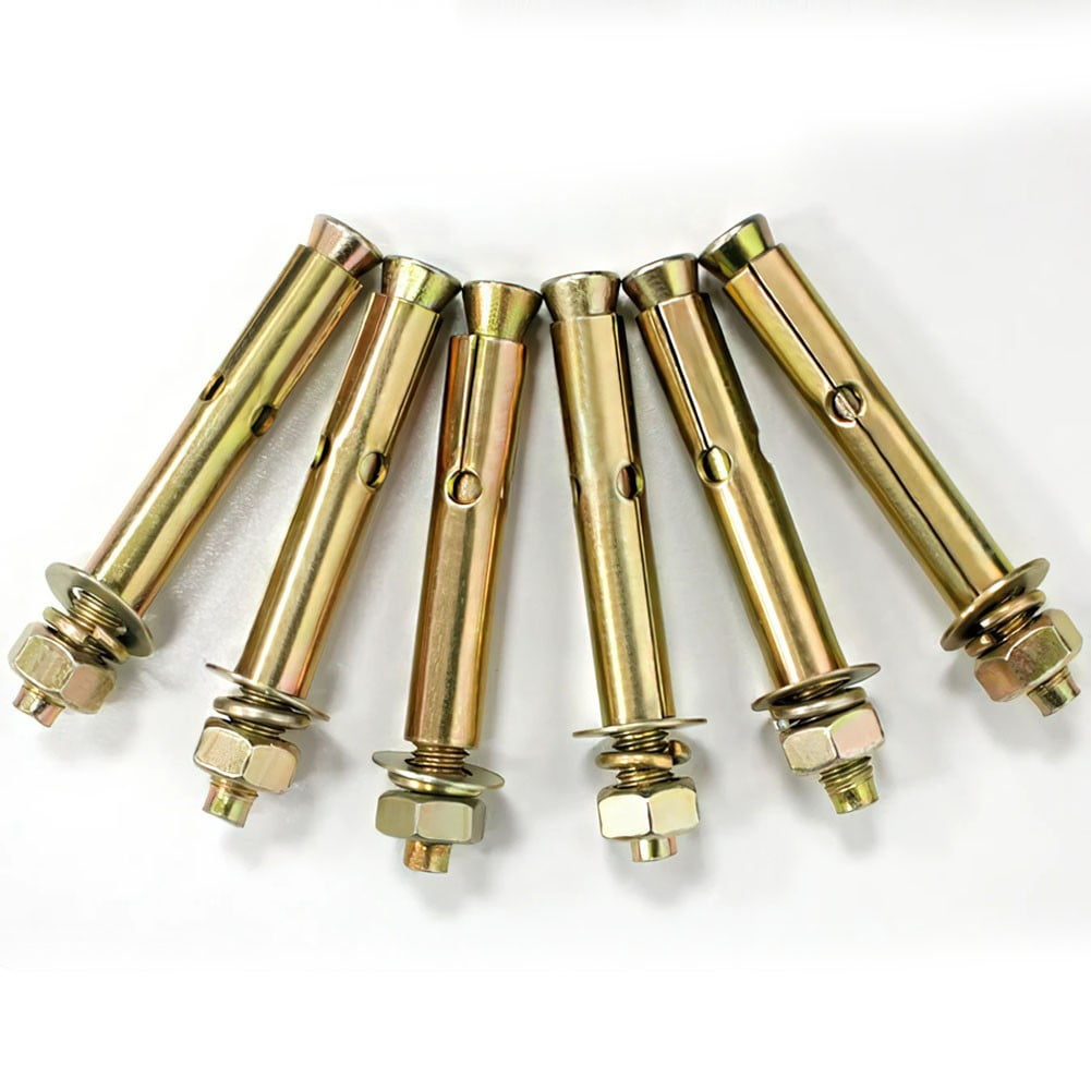 5pcs-m6-60mm-expansion-bolts-hex-head-screw-carbon-steel-concrete