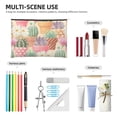 thumbnail image 5 of Vsdgher Succulent And Cactus DuPont paper portable toiletry bag for Women&Men Camping Outdoor Tent Home Office,Hanging Hook, Water-resistant Makeup Cosmetic Bag, 5 of 8