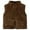 Brown, variant on Bmisegm Boys And Girls' Jackets For Babies Children's Winter Coats Fall And Spring Styles Inner Wear Thick Padding Thickened Cardigan Warm Top Suitable For 9M 6Y Old 1-2 Years 90