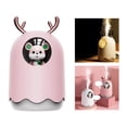 thumbnail image 4 of Humidificador USB LED de 300 ml, difusor de aroma para el hogar, coche, relajante, regalo Rosado, 4 of 9