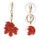 thumbnail image 1 of ADDHAT Colgante Llavero Metálico Con Hoja De Arce Para Decorar Y Accesorios, 1 of 6