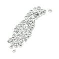 thumbnail image 2 of Strass 100 Pcs Mini Bijoux Transparents pour Artisanat Ensemble de Strass Design Révolutionnaire, 2 of 8