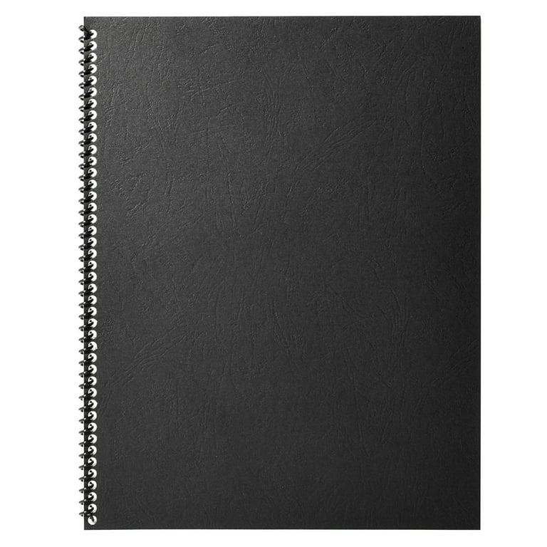 Walmart 100-Pack Black Binding Covers, 13 Mil, 230g, Leather