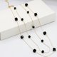 thumbnail image 1 of Collar largo de cristal versátil coreano Cadena de suéter de moda coreana Tendencia de joyería, 1 of 6