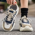 thumbnail image 5 of New Spring/Summer 2026 Dad Shoes, New Mesh Upper, Extra Large Sizes, Lightweight Soft-Sole Casual Sneakers, Trendy Versatile Running Shoes, 5 of 9