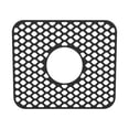 thumbnail image 3 of Alfombrilla de silicona para fregadero de cocina, gran accesorio de rejilla protectora para fregadero para fregadero de cocina de acero inoxidable, , negro, 3 of 9