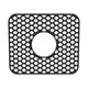 thumbnail image 3 of Alfombrilla de silicona para fregadero de cocina Macarena Negro Almohadilla de fregadero de silicona, 3 of 8