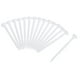 thumbnail image 1 of Accesorios de Entrenamiento de golf Sunnimix 15 piezas 8cm Tee de golf plástico blanco, 1 of 8