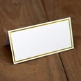 thumbnail image 5 of Raindrops  20 Pcs Place Setting Cards Gold Desktop Seat Party Name, 5 of 8